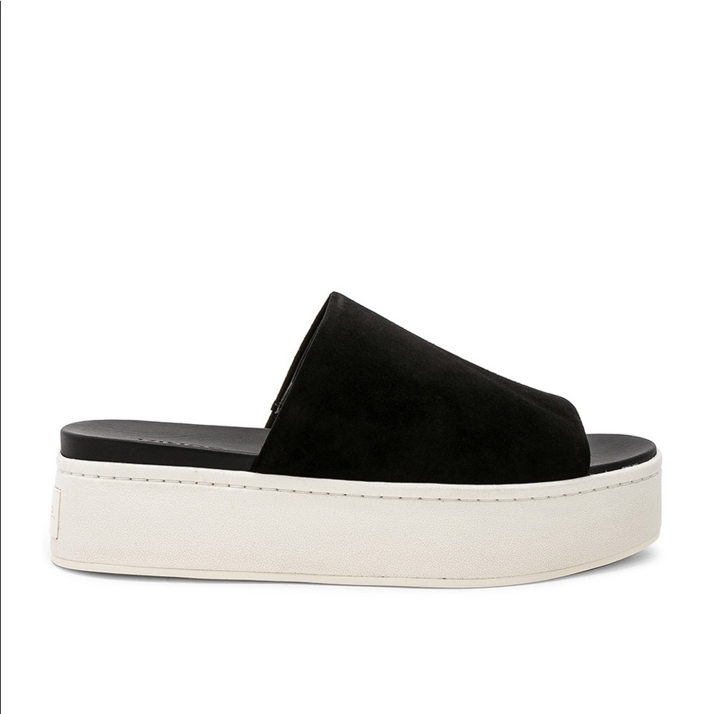 Vince Suede Waldorf Sandals size 9.5 Black
